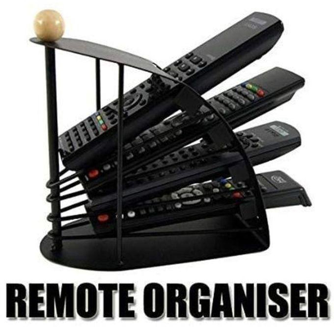 Remote Organizer Stand For Indoor And Outdoor Use--