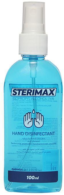 SteriMax Hand Disinfectant Liquid Spray - 100ML