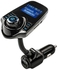 Car Kit Handsfree Wireless Bluetooth FM Transmitter MP3 Player USB LCD Modulator (Blue) BOKA
