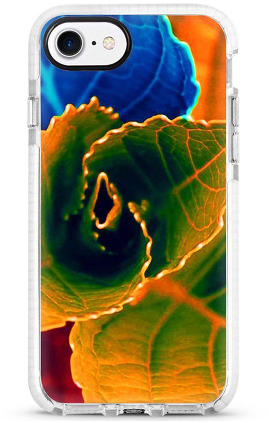 Protective Case Cover For Apple iPhone 8 Bloomin Autumn Leaves Full Print