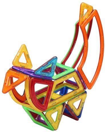 Generic LT2001 88PCS Magnetic Building Blocks DIY Educational Toys For Kids - Colorful