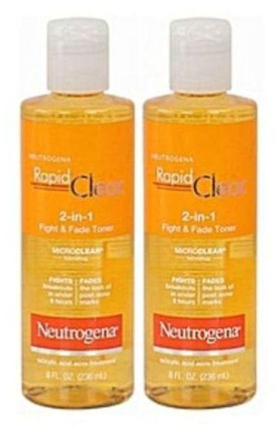 Neutrogena Rapid Clear 2 In 1 Fight And Fade Toner