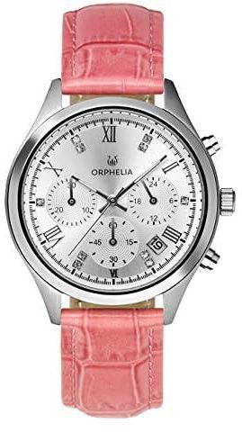 ORPHELIA Womens Chronograph Watch with Leather Strap
