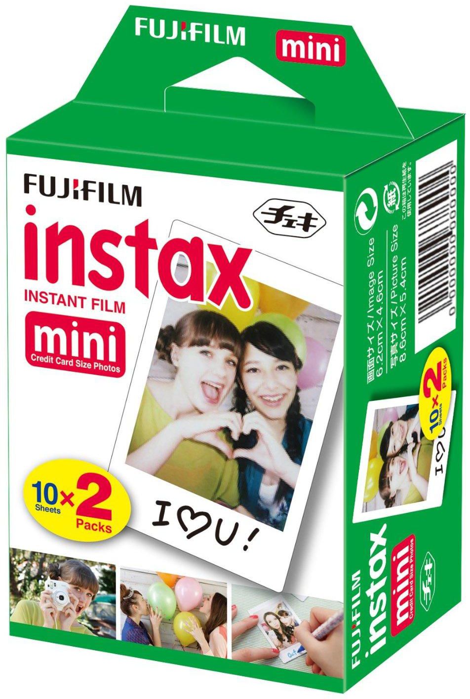 Fujifilm Instax Mini Instant Picture Film (20 Sheets)