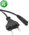 AC Power Cable Cord EU 2-Pin plug Prong IEC C7