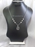 RA accessories Women Necklace Silver With Pearls