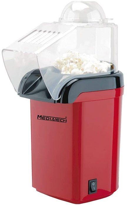Media Tech Popcorn Maker - 1200W - Red - MT-PC300