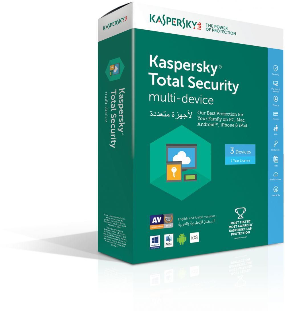 Kaspersky Total Security Multi Device - 3 User