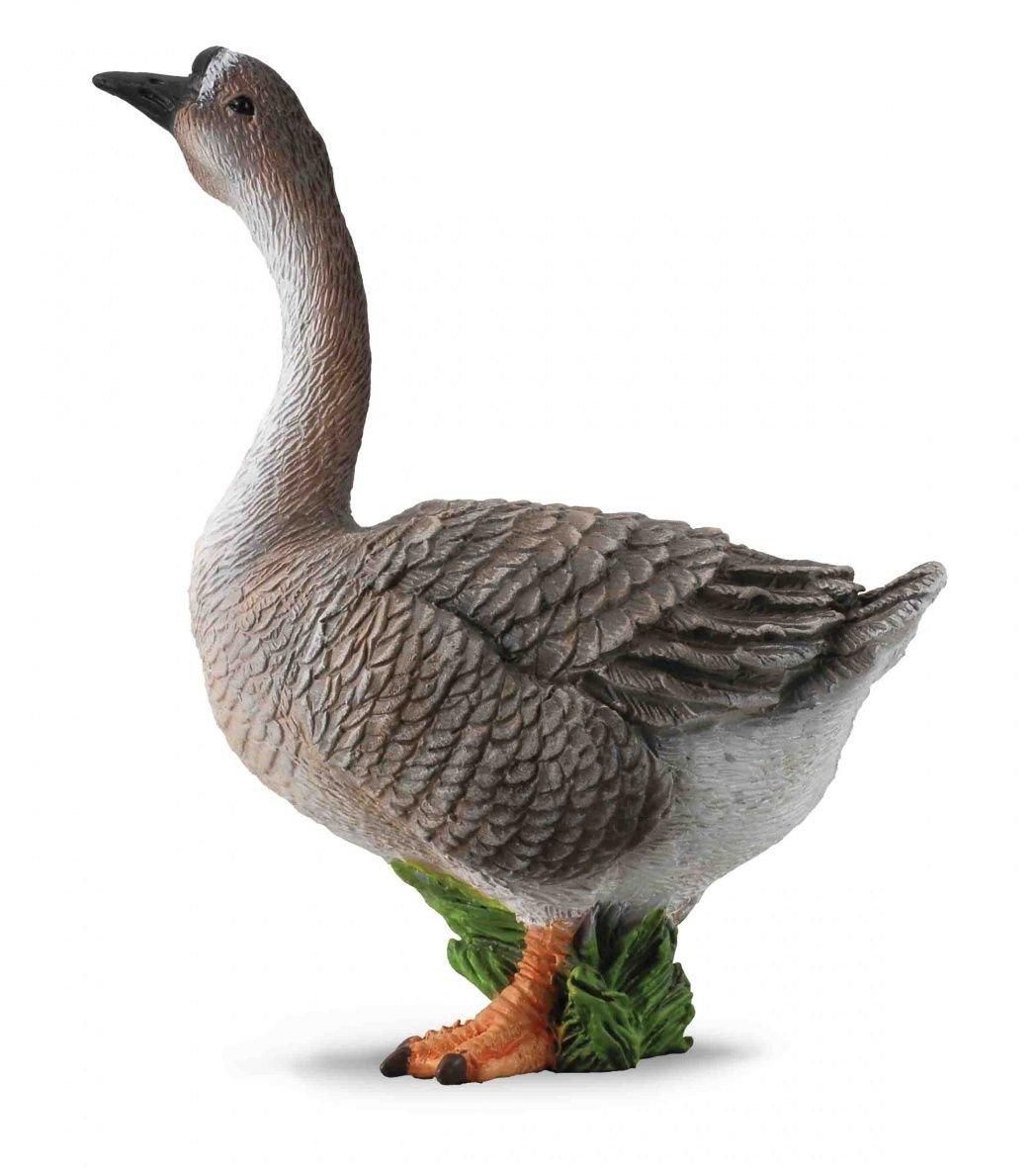 CollectA Farm Life Goose (Female) Toy Figure – Authentic Hand Painted Mode