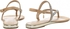 Guess Thong Sandals for Women - Silver