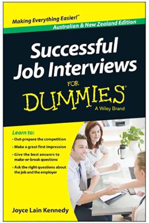 Successful Job Interviews For Dummies Paperback