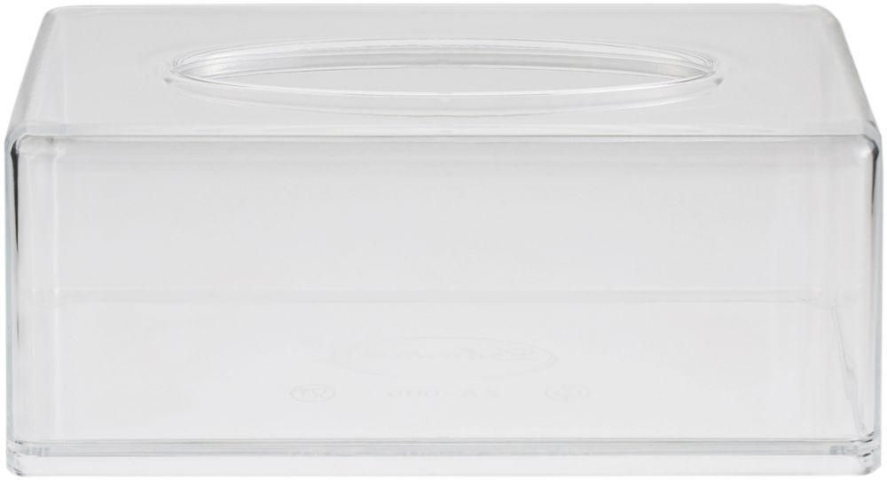 Acrylic Tissue Box Holder, Clear - P-451106
