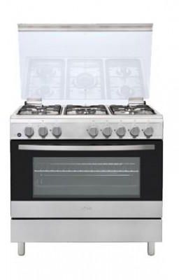 LG 90x60 cm 5-Burner Floor Standing Gas Cooker (LF98V10S) price