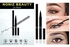 NONIZ Black Liquid Eyeliner - Water Proof Ultra Matte Long Lasting Slim Jet - Black Eye Liner - 100% Intense Black - Smooth Easy Application Pen Liner