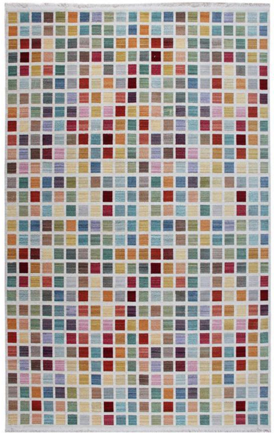 155 C Printed Rectangular Carpet Multicolour 160x230 centimeter