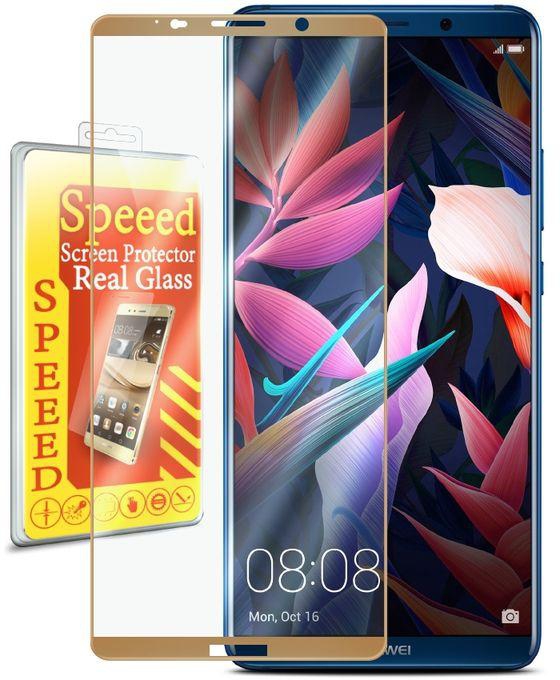 Speeed Real Glass Screen Protector for Huawei Mate 10 Pro - Gold