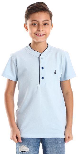 Defect Half Sleeve Polo Shirt For Boys