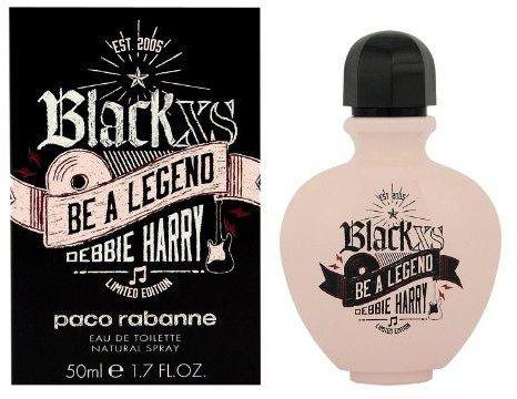Paco Rabanne Black XS Debbie Harry Be A Legend Limited Edition Eau de Toilette for Women 50ml