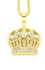 New Trend Lady Crown Necklace - Gold