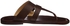 Ruosh Men's Brown Leather Sandals and Floaters - 7.5 UK/India (41 EU)(8.5 US)