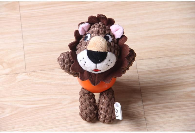 Pawsitiv Toy Lion with Rubber Ball Small (060)