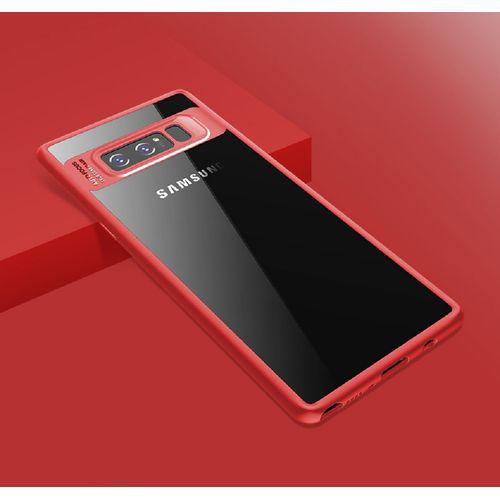 Galaxy Note 8 Back Case Red And Black (Magnetic Stay) Stain, Scratch Free