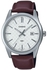 Casio MTP-VD03L-5AUDF Men’s Analog White Dial Genuine Leather Watch