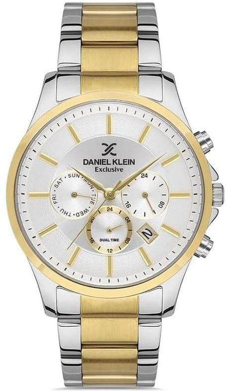 Daniel Klein Analog Silver Dial Men's Watch DK.1.13291-5