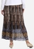 Andora Maxi Printed Skirt - Beige