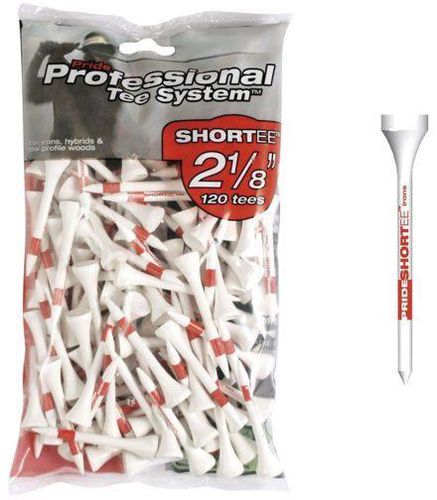 Pride Sports Professional Tee System (Pts) 2 1/8" Red Tees - 125 Pcs