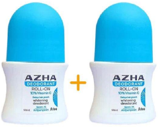 Azha Roll-On Deodorant ANTIPERSPIRANT (1+1)