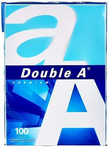 Double A  Printer Copy Paper Size A4 GSM 80 100 Pages Ream