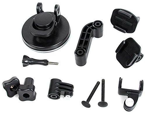TMC Car Suction Cup Mount Tripod Adapter Handle Screw for GoPro Hero4 3Plus / 3 /2