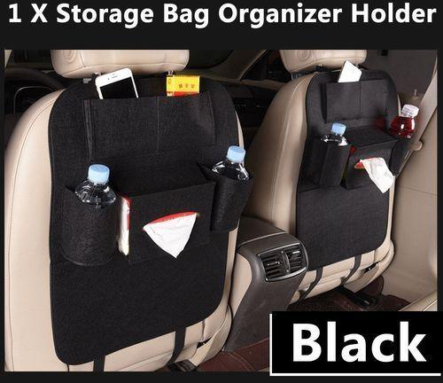 Generic Car Seat Organizer Bags-BLACK