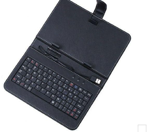 USB Keyboard Leather Cover Case Bag for 7