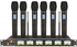 Bnk BK X85 (6in1) UHF Digital Wireless Microphone Set Black M