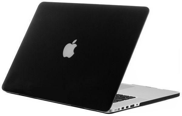 for MacBook Pro Retina 15 inch Frost Matte Surface Rubberized Hard Shell Case Cover Black