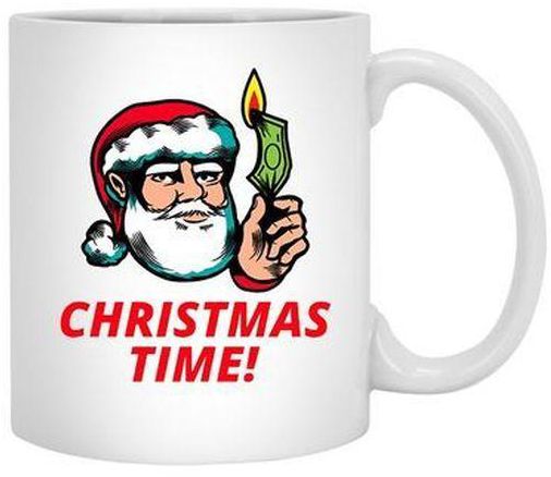 Christmas Time Mug - 250Ml - White
