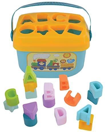 Plastic Educational Learning Puzzels Set Of 16 Pieces For Kids - Multi Color