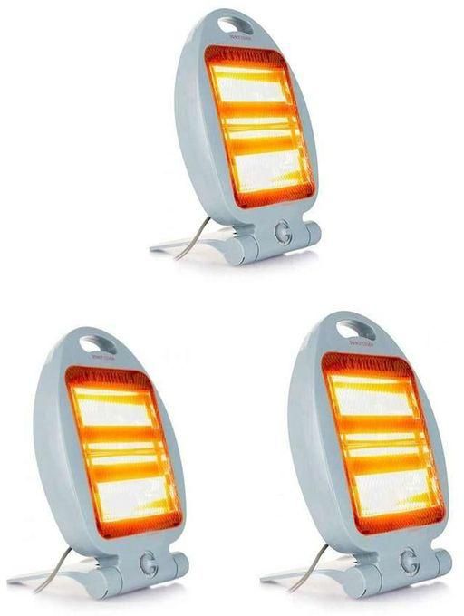 Gallopers Electric Heater - 2 Candles - Set of 3 - 800W
