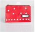 Fashion Red & White Polka Dot Waterproof Clutch