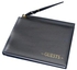 Guest Book Set Black with Gold Print