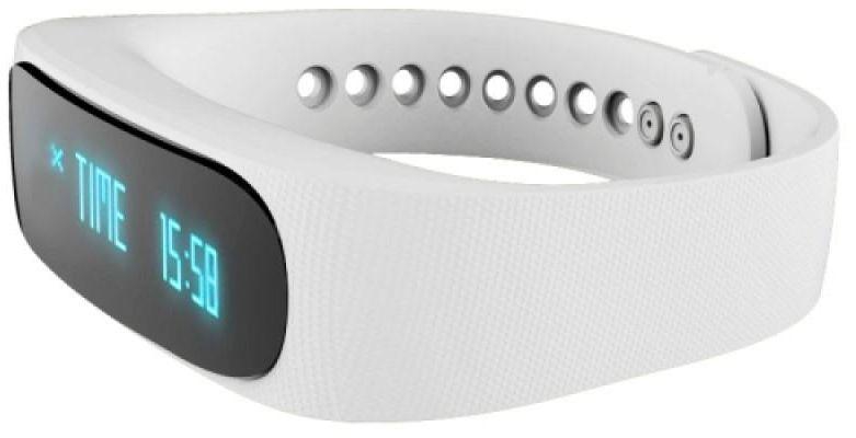 Margoun E02 Smart Watch Android Bluetooth Fitness OLED Wristband Band - White
