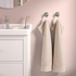 VINARN Hand towel, light grey/beige, 40x70 cm - IKEA