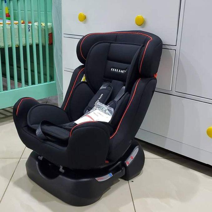 Popular Reclining Baby Car Seat & Booster With Base - Black/ Red (0-7) Years