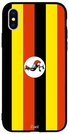 غطاء حماية واق لهاتف أبل آيفون XS ماكس علم أوغندا