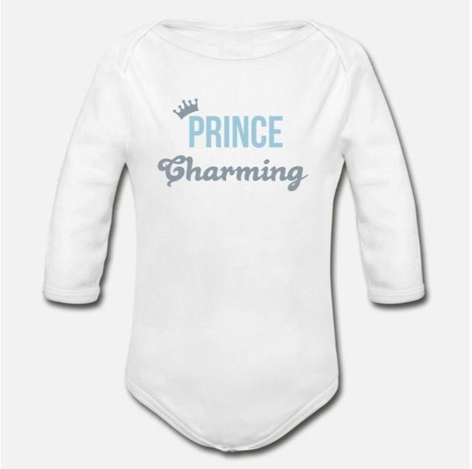 Prince Organic Long Sleeve Baby Bodysuit_2