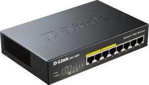 D-Link DGS-1008P/E 8-Port Gigabit Ethernet PoE Switch