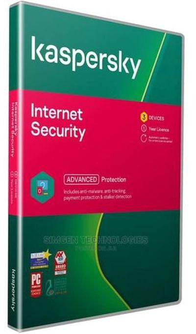 Kaspersky Internet Security 3+1 Devices - Version 2021 - 1Year License