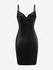 Plus Size Cowl Neck Solid Color Bodycon Dress - 2x